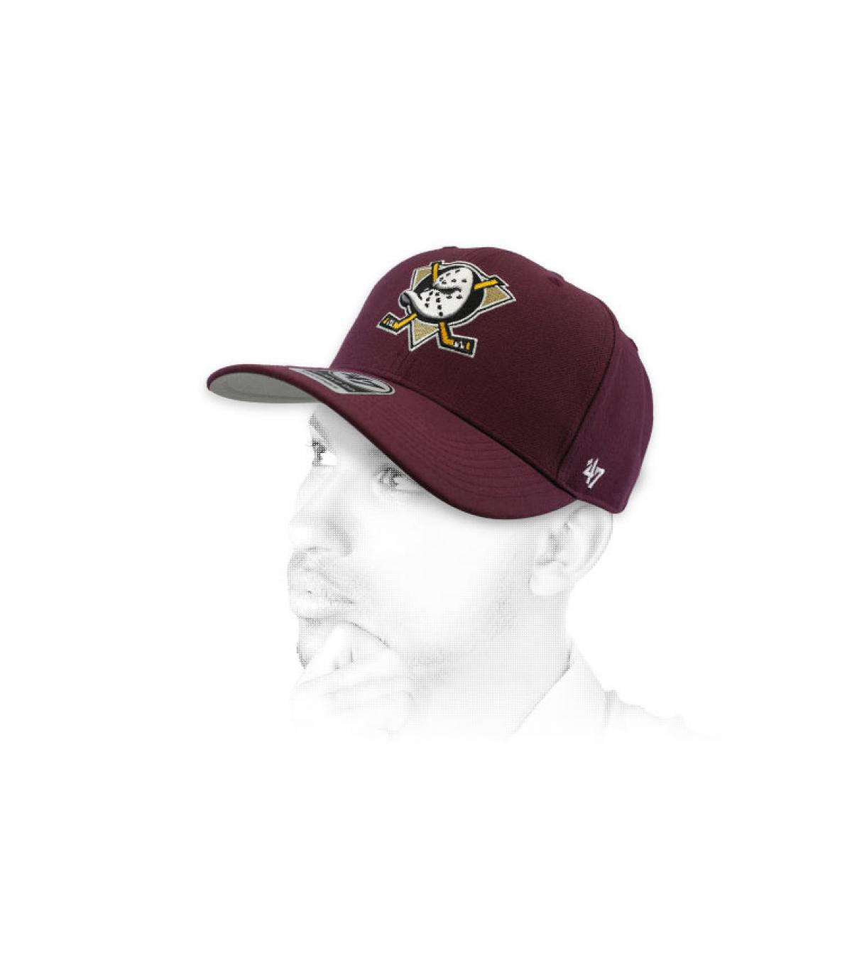 Cap Ducks bordeaux Cold Zone Ducks plum